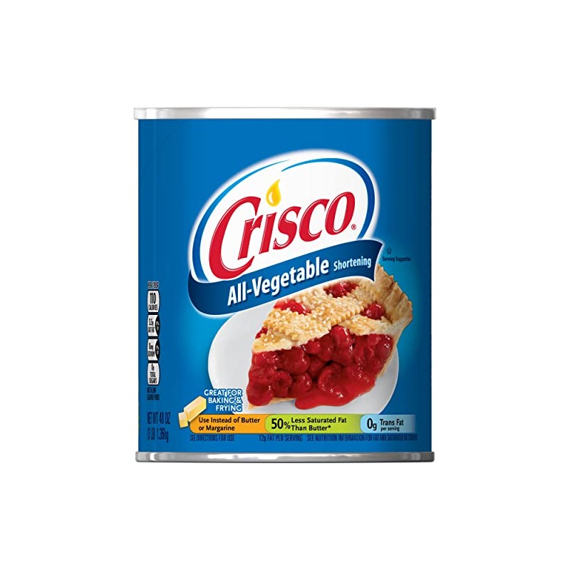 Crisco All-Vegetable Shortening, 48 Ounce