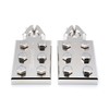 Pair 6 Spot SAE Top Post Flat Lug Style Battery
