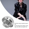 100 Sets Mushroom Rivet 12mm High Hardness Round Head Leather