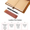 MEISO 12 Pcs Soft PU Leather Single Pen Case Holder,