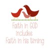 CafePress Faith God Timing Magnets Rectangle Magnet, 3"x2" Refrigerator Magnet