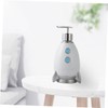 IWOWHERO Manual Lotion Dispenser 400ml Rocket Shape Soap Dispenser Sturdy