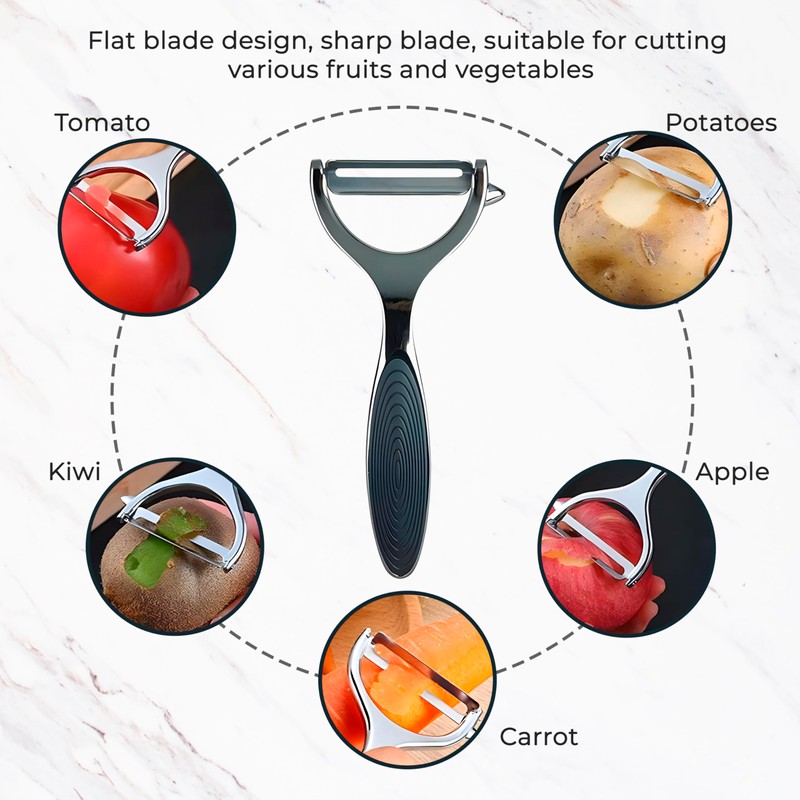 Y-peeler, Peelers For Kitchen with a Sharp Blade and Eye