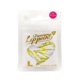 L-Style Premium Lippoint N9 TwinColor White Pack of 30 Yellow