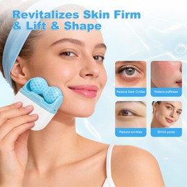 Reusable Face Ice Roller Beauty Tool, Cooling-Feel Facial Roller for Skincare Prep and Self-Care - YooYuan