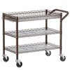 YNN Rolling Carts with Wheels, 3 Tier Rolling Cart with