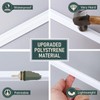 Melkus Wall Molding 3 Set Premade Wainscoting Panels for Interior