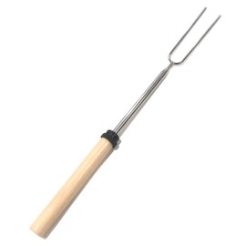 Audiofan BBQ Sliding Fork, Telescopic, Total Length Approx. 12.6 - 32.1 inches (320 - 815 mm), Stainless Steel