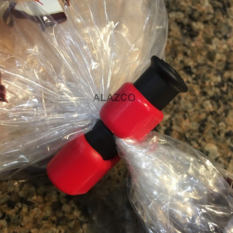 6pc BPA-Free Premium Quality ALAZCO Bag Clips - Value Set