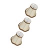 3Pcs E14 Clip On Lamp Shade Indoor Modern Fabric Candle