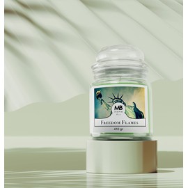 MB Home Basic 410GSM Freedom Flames Candles