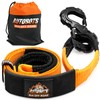 Tree Saver Strap with S-Shaped Hook Recovery Tow Strap Kit