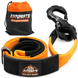Tree Saver Strap with S-Shaped Hook Recovery Tow Strap Kit