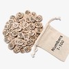 1-100 Counting Coins - Mini 1" Number Discs - Tree