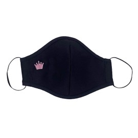 Pink Princess Face Mask - 100% Cotton Royalty Face Cover - Made in USA