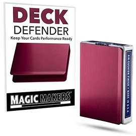 Magic Makers Deck Defender Card Case - Ruby Red