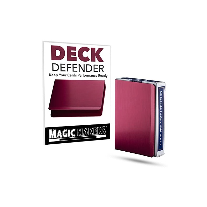Magic Makers Deck Defender Card Case - Ruby Red