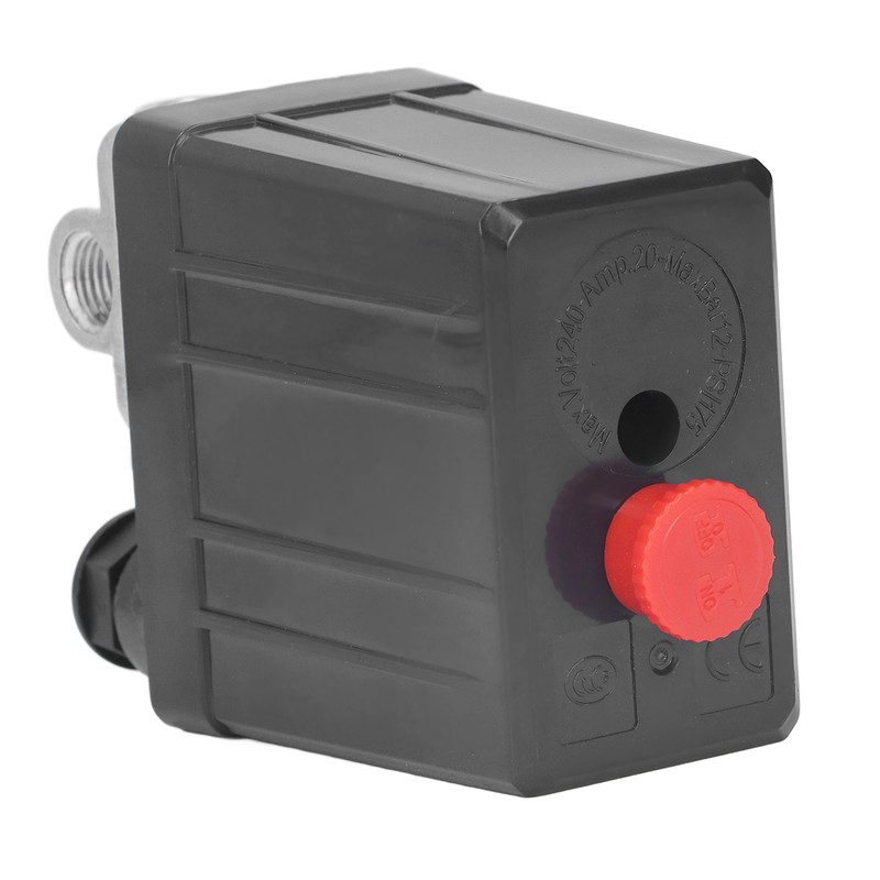Air Compressor Pressure Switch Automatic Valve 4 Holes 90‑125PSI Accessory