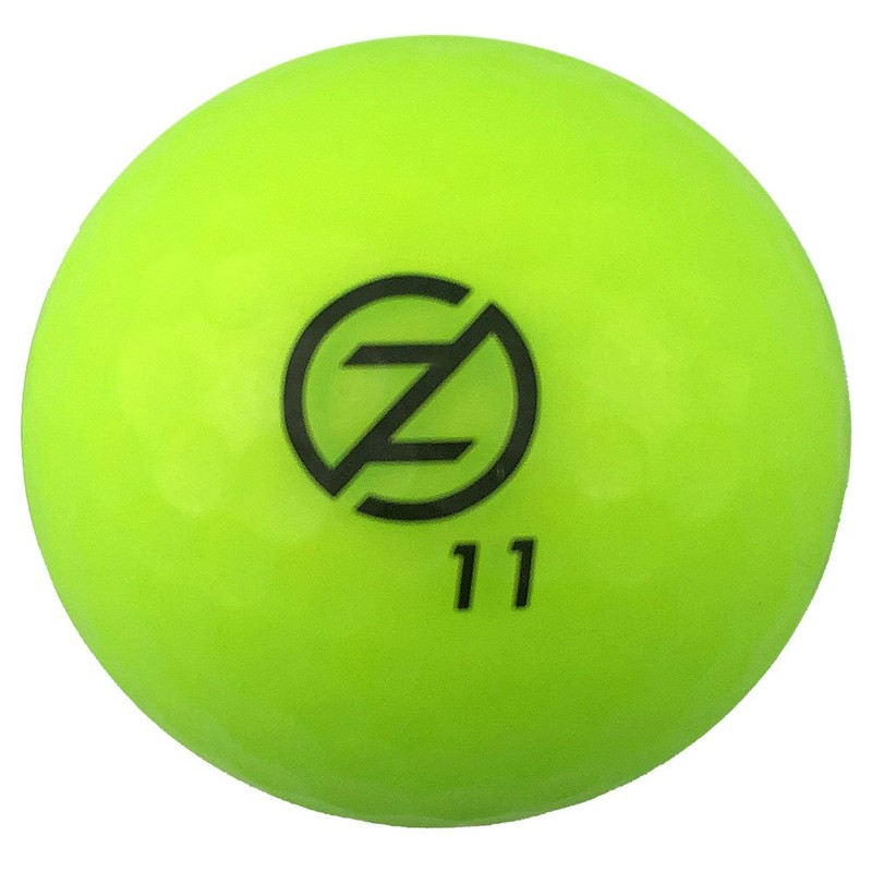 Zero Friction Spectra 2 Ball/Tee Pack, Neon Lime