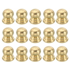 PATIKIL M4x10x12mm Cap Nut, 15 Pack Acorn Nut Screw Knob Cap Insert Bolt Cover Female Thread Knurled Decorative Hardware Fittings Lamp Light Fixtures