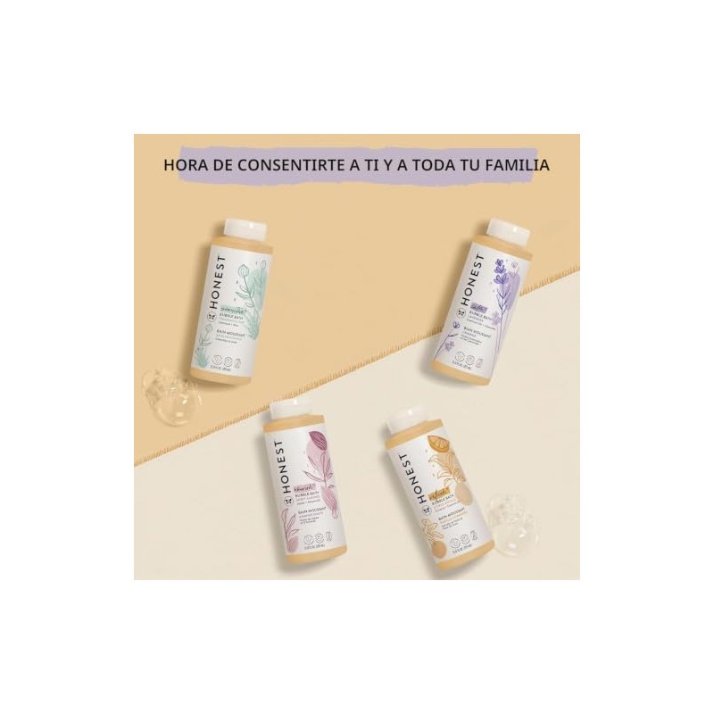 The Honest Company Bubble Bath, Orange Vanilla, color, 355 ml,