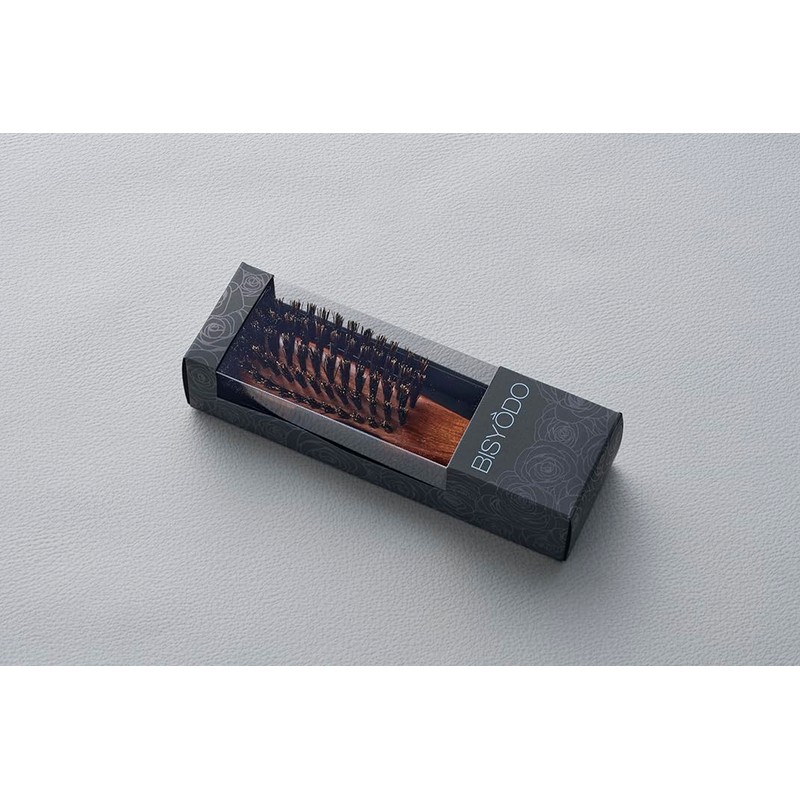 BISYODO Natural Bristle Hair Brush (Mini) / HB-02