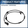 INFINAUTO ABS Raddrehzahlsensor Vorne Links Rechts ABS Sensor Antiblockiersystem Sensor