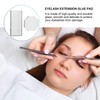 Baluue Non-breakable Glass Eyelash Extension Pad 2pcs Lash Extension Beginners