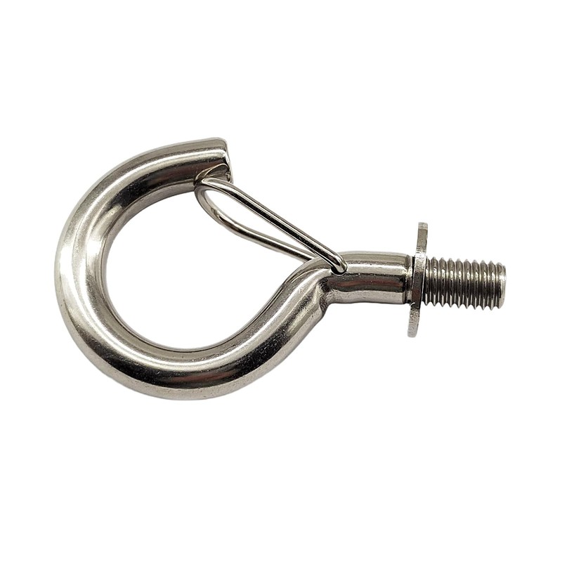 jinrowphee Stainless Steel Rigging Spring Hooks Connector Hooks Screw Hooks