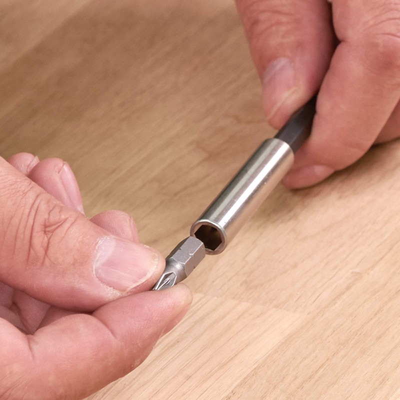 Trend Snappy 58mm Magnetic Bit Holder for 25mm Screwdriver Bits,
