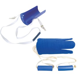 Essential Medical Supply Combination Molded Plastic Sock and Stocking Aid and Terry Cloth Sock Aid - Two Sock and Stocking Donners in One Package for Adults and Seniors