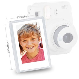 Freez-A-Frame Magnetic Photo Pockets for Fuji Mini Instax Photos (Wallet Size) 3X 10 Pack