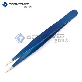 ODM Professional Eyebrow Tweezers Colors Pointed,Titanium Tips