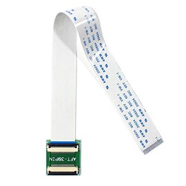 VSDISPLAY 30Pin to 30Pin ZIF 0.5mm Connector Adapter with Extension Flat Cable FFC Extend