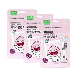 Kakao Friends Ice Gel Band (Apeach) 18 sheets x 3