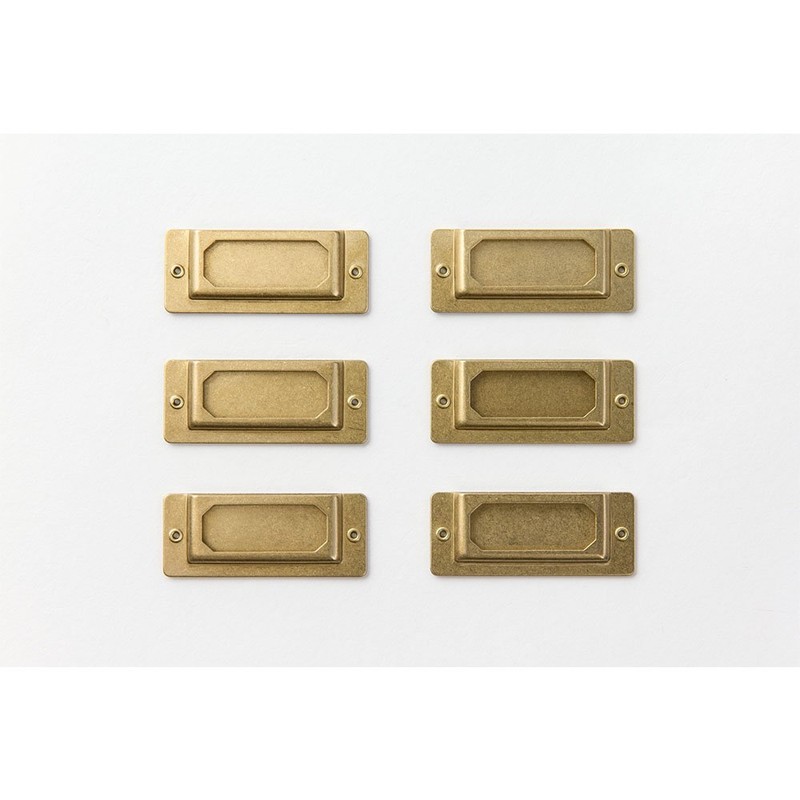 Midori Brass Label Plate (82022006)