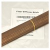 Ougual 50 Pieces Fiber Reed Diffuser Replacement Refill Sticks for