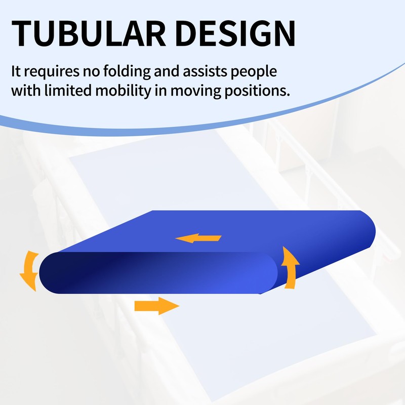 BREENHILL Tubular Slide Sheet,Sliding Cloth for Bed Transfer/Patient Transfer, Sliding