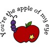 CafePress Apple of My Eye Memory Keepsake Jewelry Box, 5"x5"x3.75"