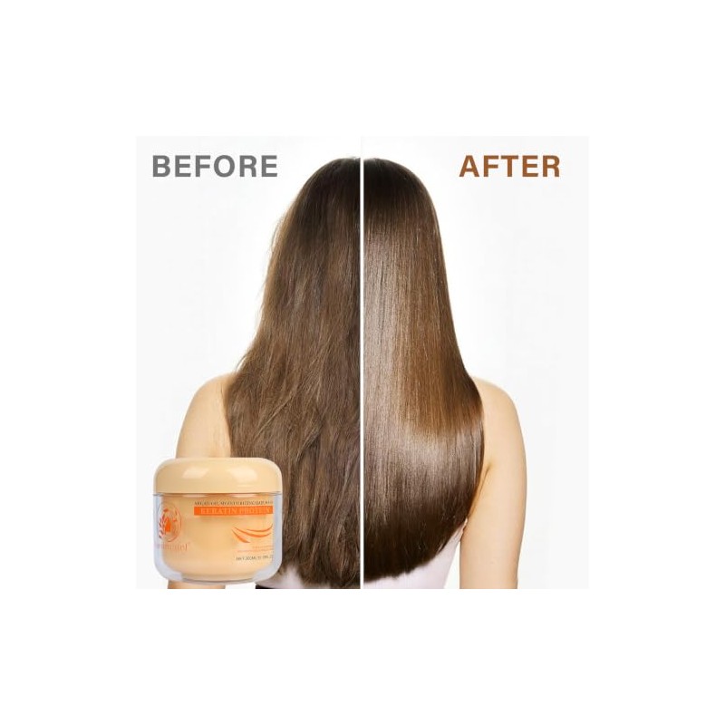 Mascarilla Cabello Colágeno Aceite Argán Reparación Profunda Hidratación Intensa Tratamiento