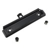 HAHIYO 4.72 Inches Black Metal Mountable Clipboard Clips - 5