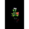 Green Frog Mini with Heart - Glass Figurine Green -