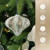 ESQUIMAL Esferas Navideñas de Cristal, 6 Piezas de 10 cm.