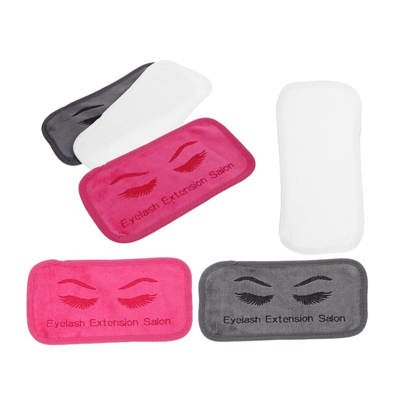 FOMIYES 12pcs Eyelash Extension Forehead Pads Soft Grafting Cushions for