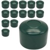 SKIR'CO RAL 6005 Fence Post Caps Round 40 mm Green