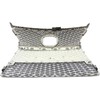 HECASA Lower and Upper Grill Compatible with 2014-2016 Lexus IS200t