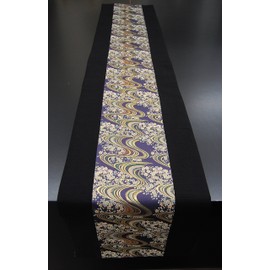 [Packaged] Boxed Japanese Body Japanese Table Runner Sash Wind made in Japan overseas, Candy, 150 × 30 cm (Waterfall)