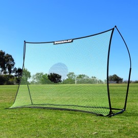 QUICKPLAY Spot Target TEKKERS Soccer Rebounder (8x6') | Perfect for Team or Solo Soccer Training | Ideal Soccer Training Equipment for Passing, Receiving, and Trapping Practice