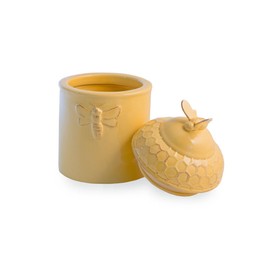 Boston International Ceramic Goody Jar, Honeycomb