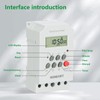 Wengart Timer KG316, AC230V 25A Weekly Programmable Timer, Automatic Turning
